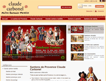 Tablet Screenshot of claude-carbonel.com